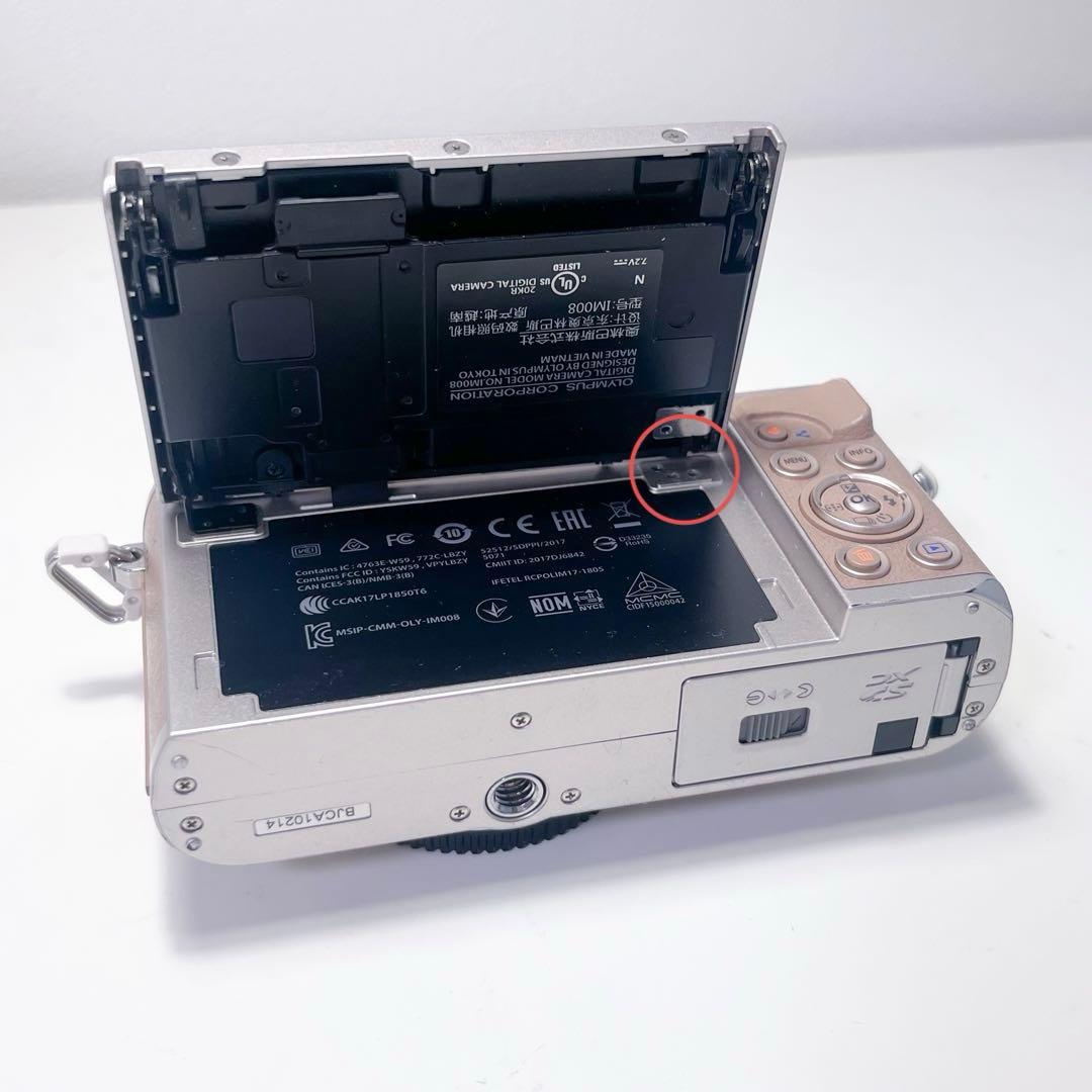 OLYMPUS PEN E-PL10 EZ ダブルレンズズームキット ブラウン