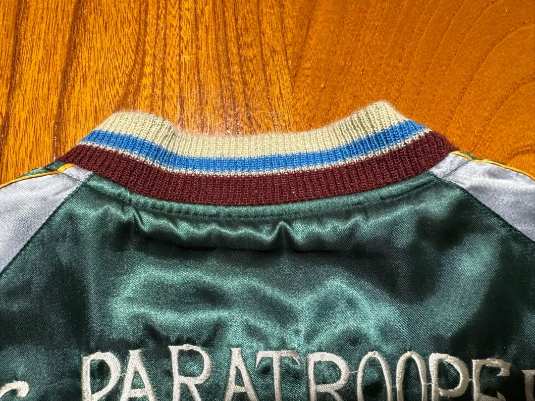 美品 テーラー東洋 両A面 スカジャン 虎 龍 Lサイズ TT10841