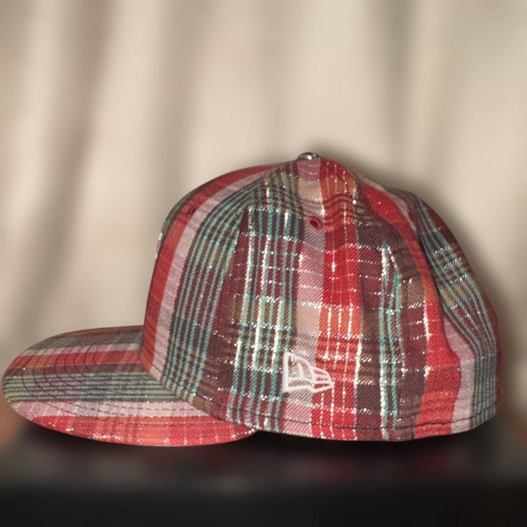 帽子 Supreme llic Plaid S Logo New Era