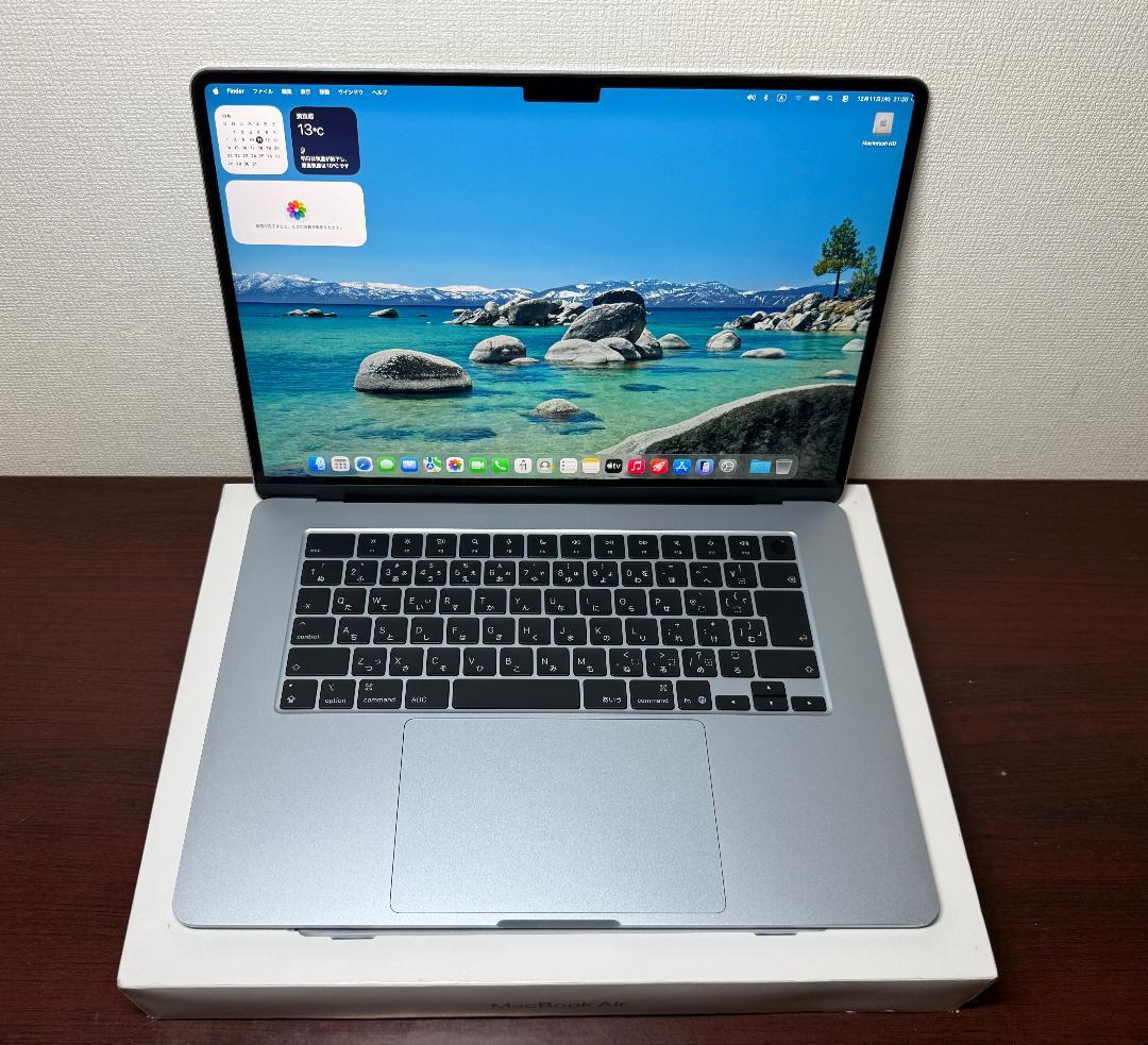 新品同様 MacBook Air 15 2025 M4 16G SSD 256G