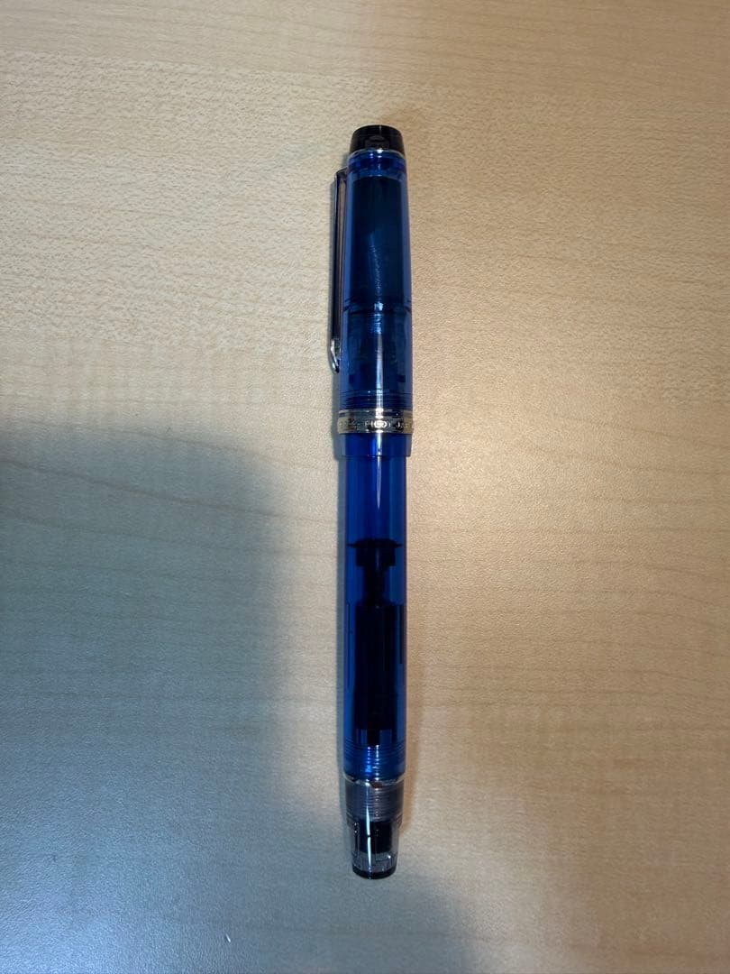 PILOT 万年筆 カスタムヘリテイジ92 透明軸Fニブ 2本セット