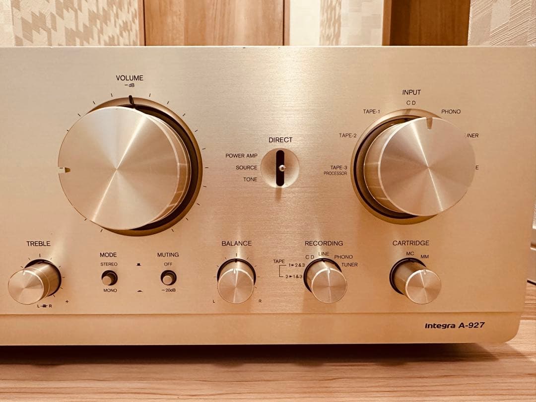 ONKYO Integra A-927 プリメインアンプ　フルメンテナンス品