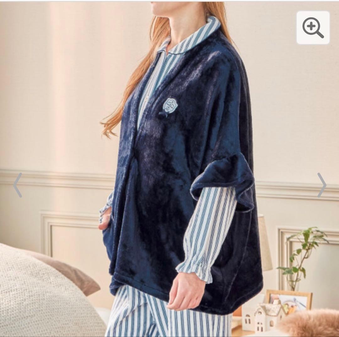 ナルエー ソフティスノーガウン＆ 中綿入り・コットン混 接結ストライプパジャマ