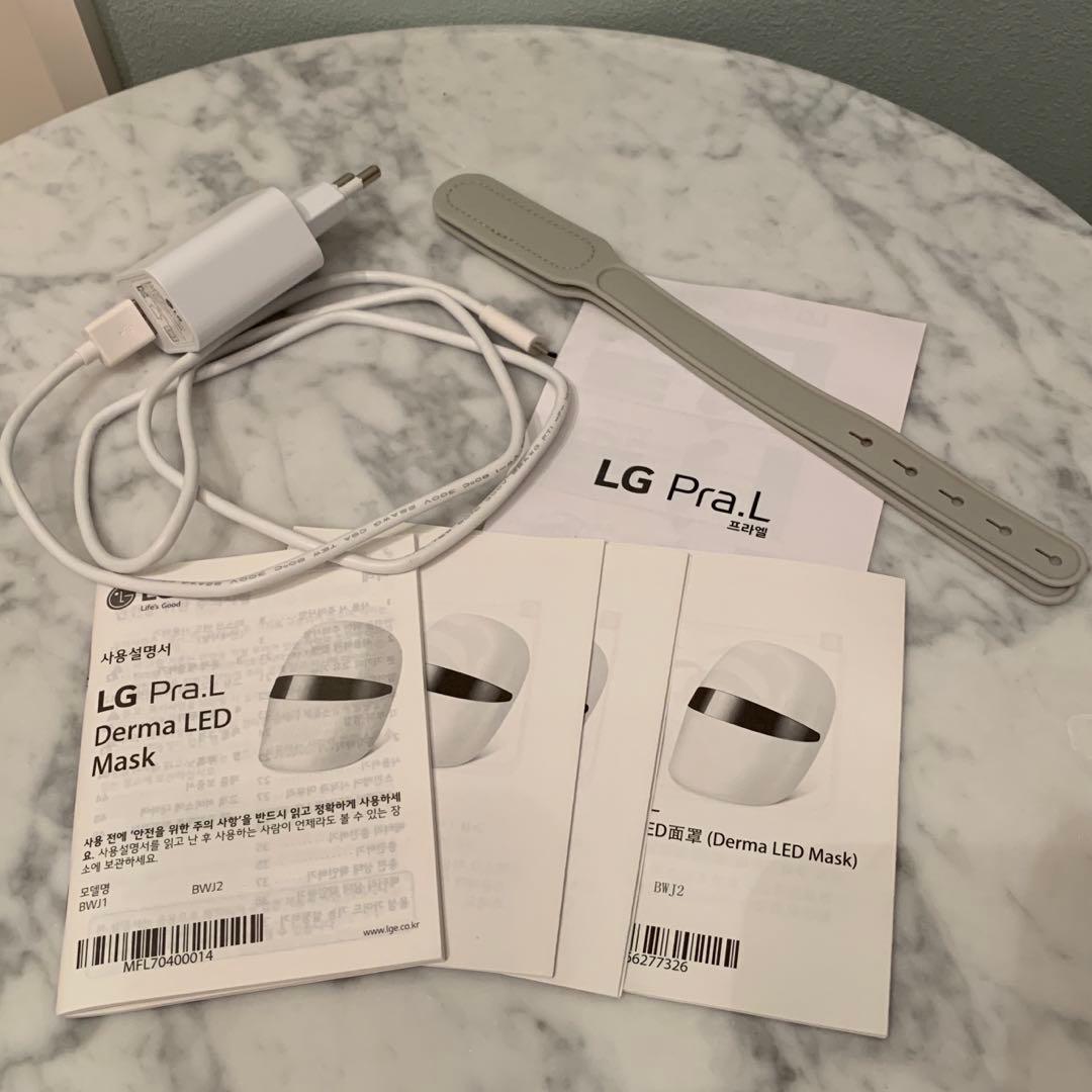 超美品♡韓国美容機器 美顔器 LEDマスク LG Pra.L エルジープラエル