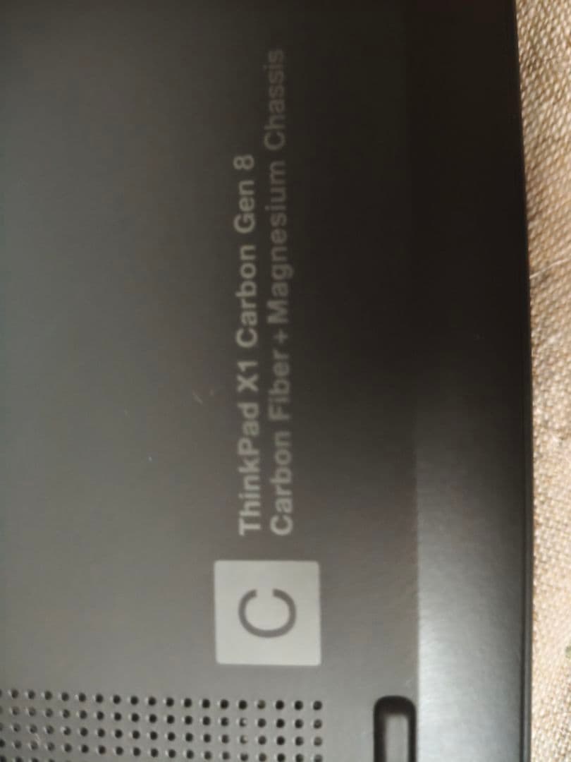 Windowsノート本体 ThinkPadX1 Carbon Gen8 10210U/16GB/256GB