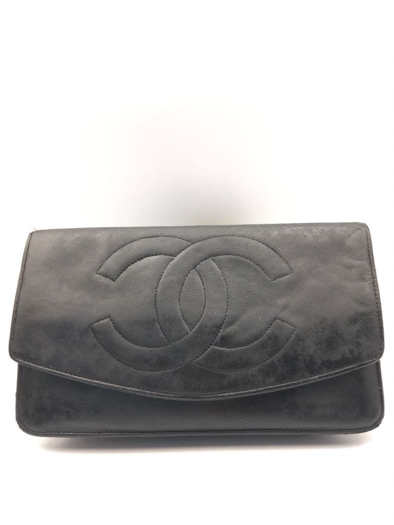 D94 シャネル　CHANEL 長財布　ポーチ