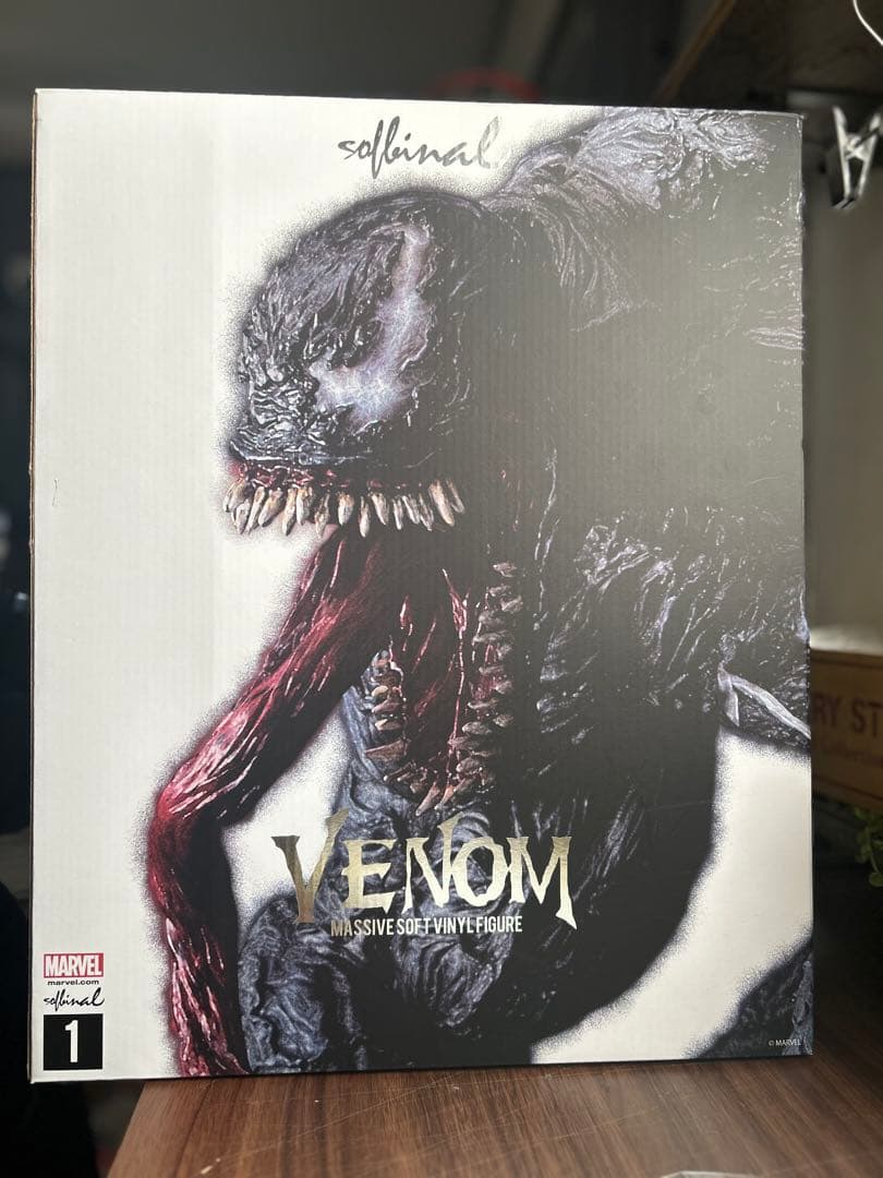 ソフビ ヴェノム フィギュア 千値練 Ver.1