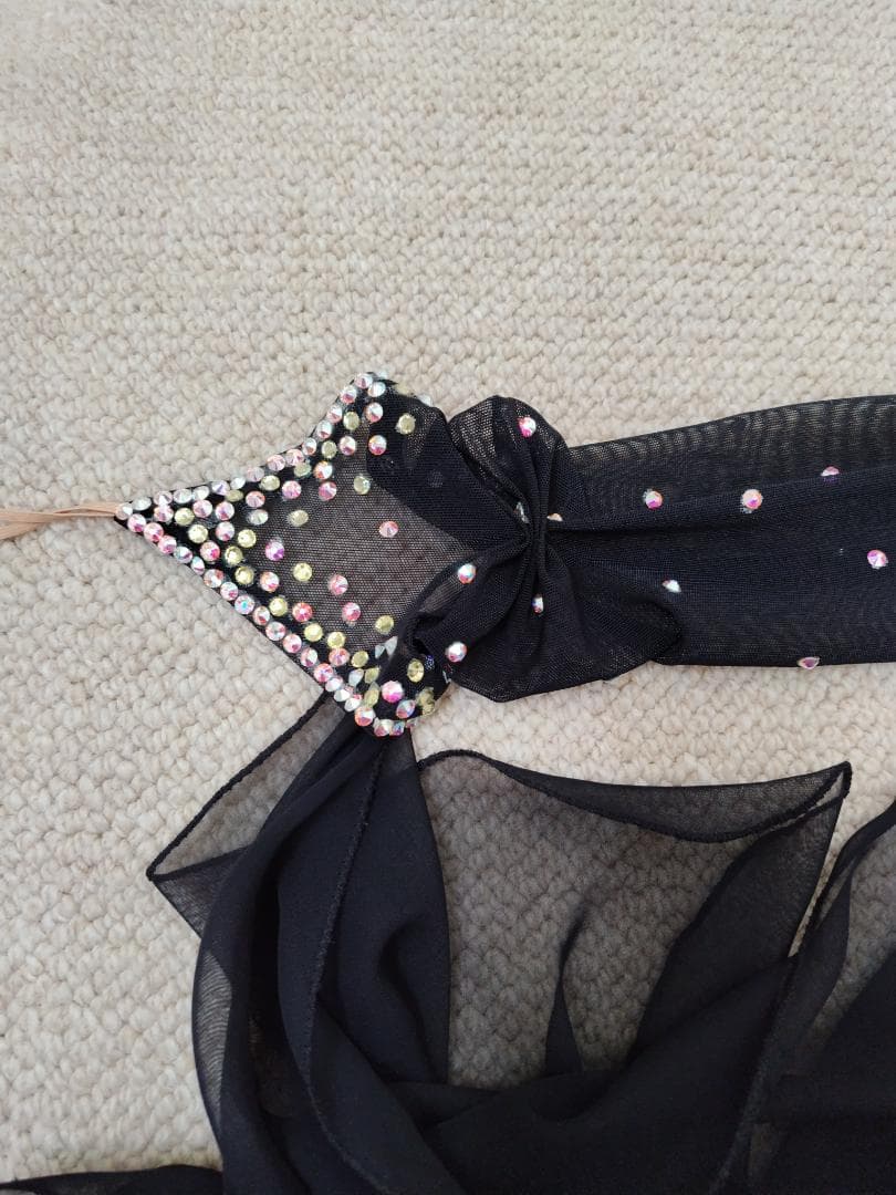 スタンダートドレス　黒　サイズM　白樺