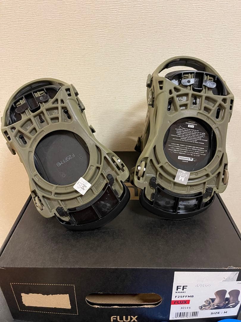 た*と様 FLUX F25FFMB ビンディング Mサイズ カーキ