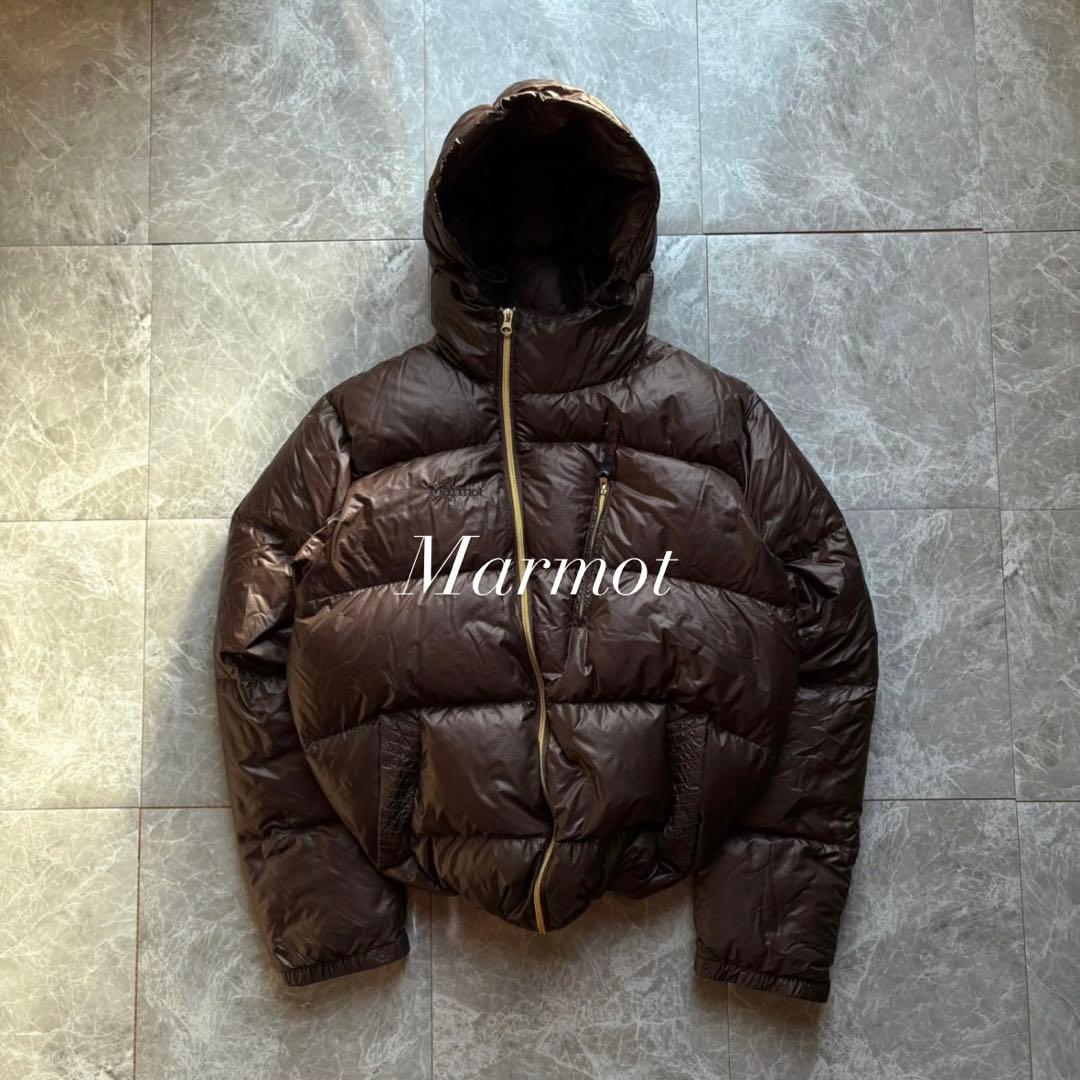【人気モデル‼️】Marmot ダウンジャケット ブラウン レディース XL