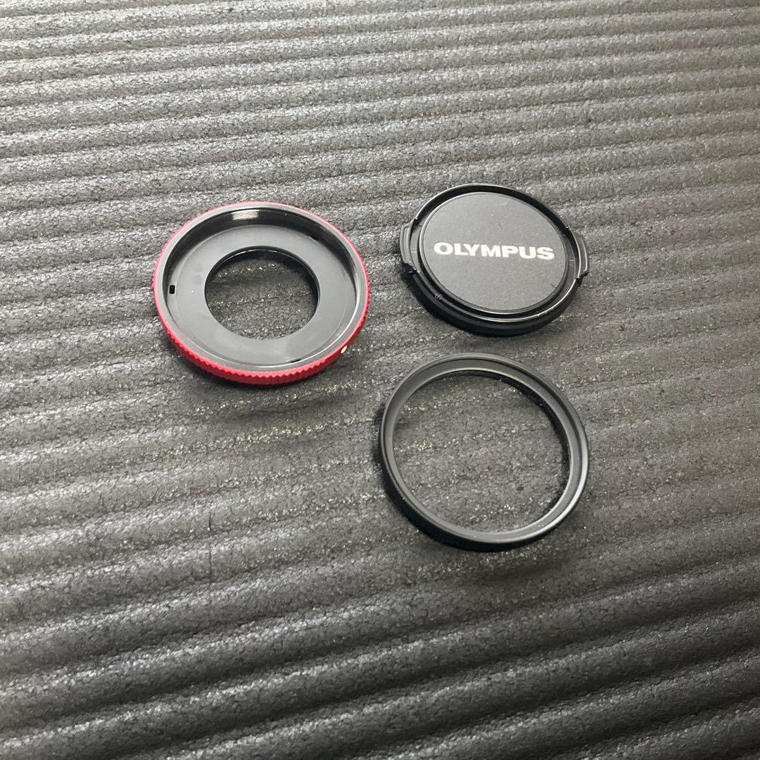 【OLYMPUS オリンパス TG-5 カメラ レッド】オプションパーツ付