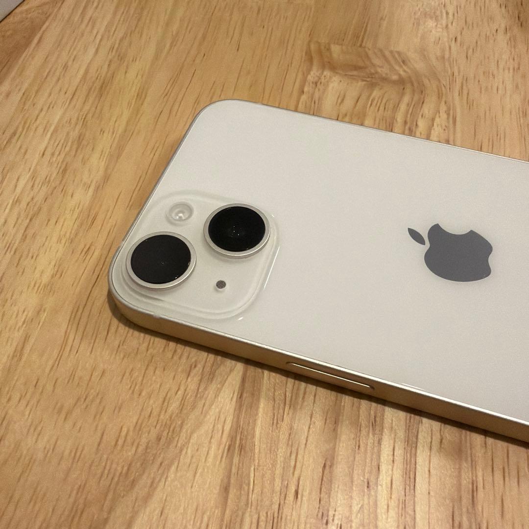 (美品)iPhone14本体SIMフリー128GBスターライト MPUQ3J/A