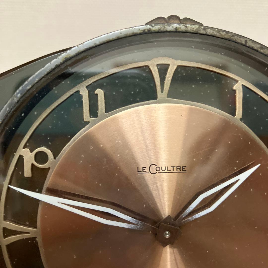 LECOULTRE ルクルト　置時計　アンティーク　ヴィンテージ　骨董　スイス製
