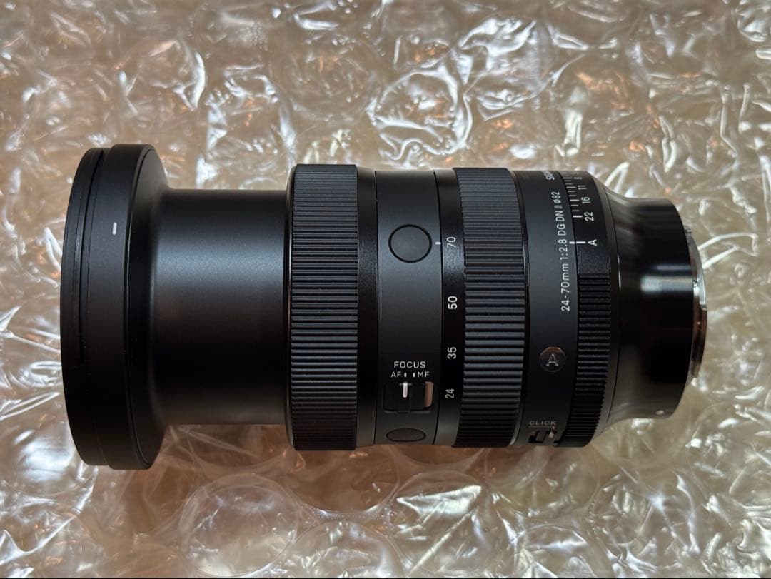 【保証期間内】SIGMA 24-70mm F2.8 DG DN II ソニーE