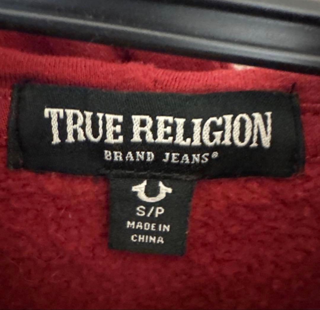 lil loaded着用 TRUE RELIGION ジップパーカー s レッド