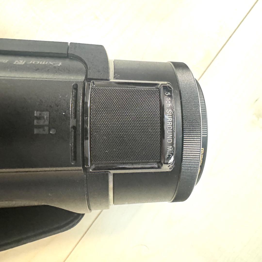 「値下げ」【美品】SONY FDR-AX55 4Kビデオカメラ ブラック