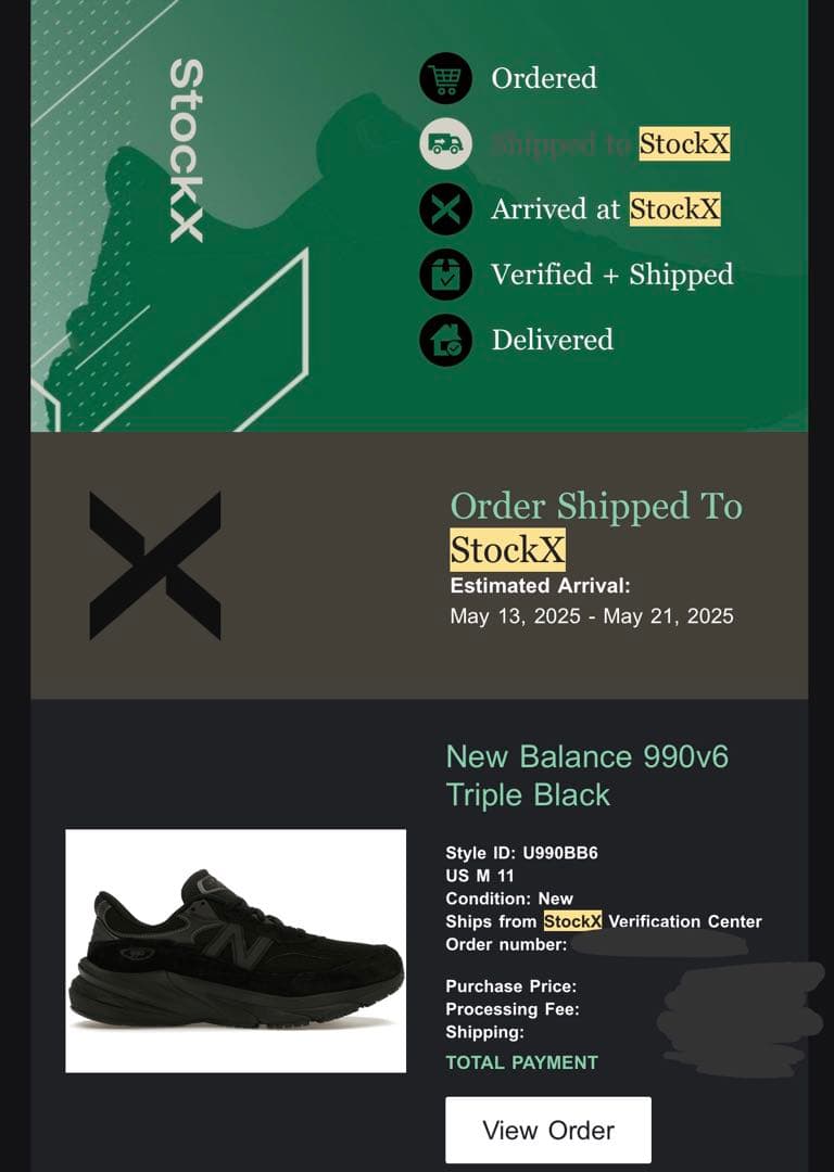 靴 New Balance 990V6 Triple Black 29cm