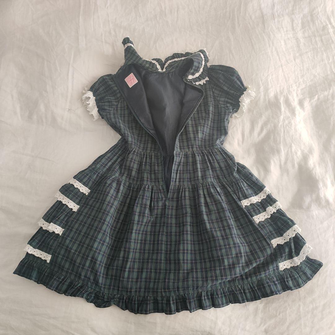 Cornet タータンワンピース