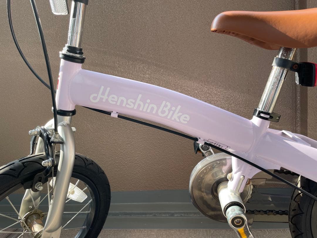 へんしんバイク　パープル　14インチ