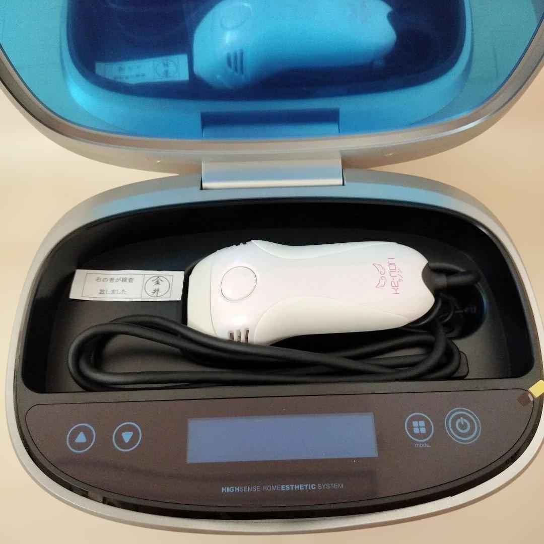 ケノン Ke-non Ver6.2 眉毛脱毛器付き(未使用) パールホワイト