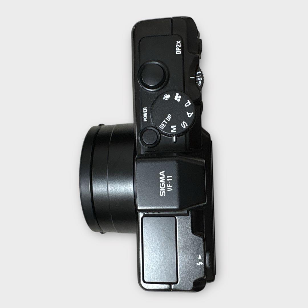 【美品】SIGMA DP2X ビューファインダー レンズフード 電池2個 箱付き