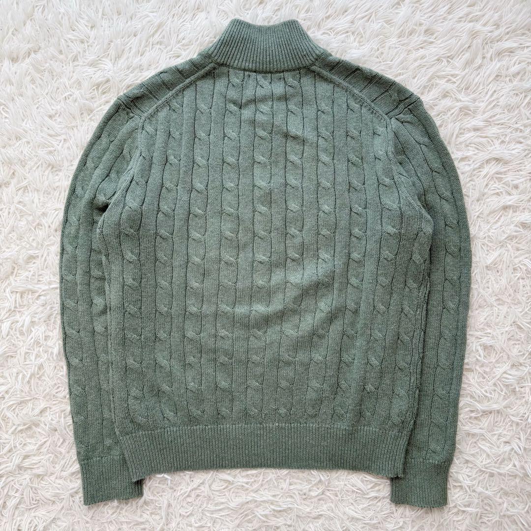 現行タグ⭐︎POLO RALPH LAUREN ハーフジップケーブルニットセーター