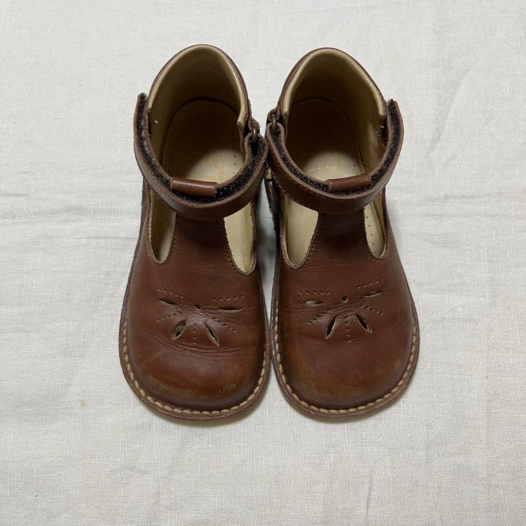 Eureka 革靴 T bar ハイカット ベルクロ 26 エウレカ