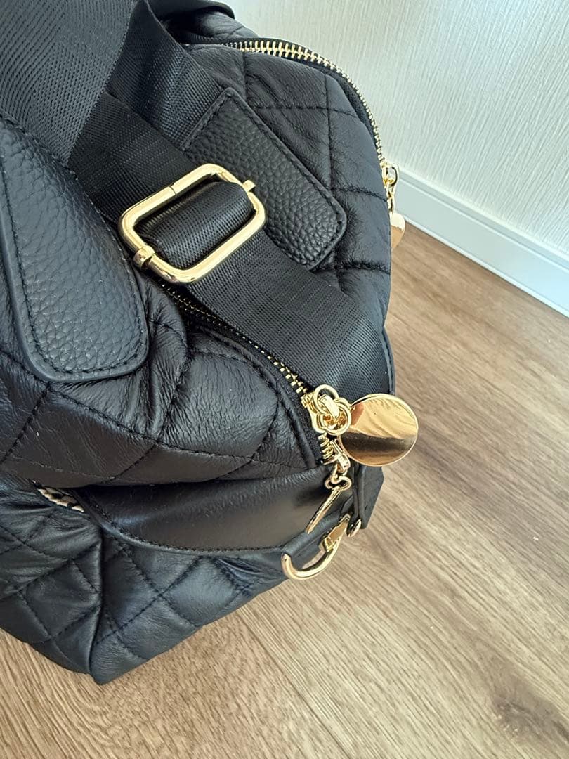 HAYNI ヘイニ第2世代LocheロシェキルティングボストンバッグLLサイズ