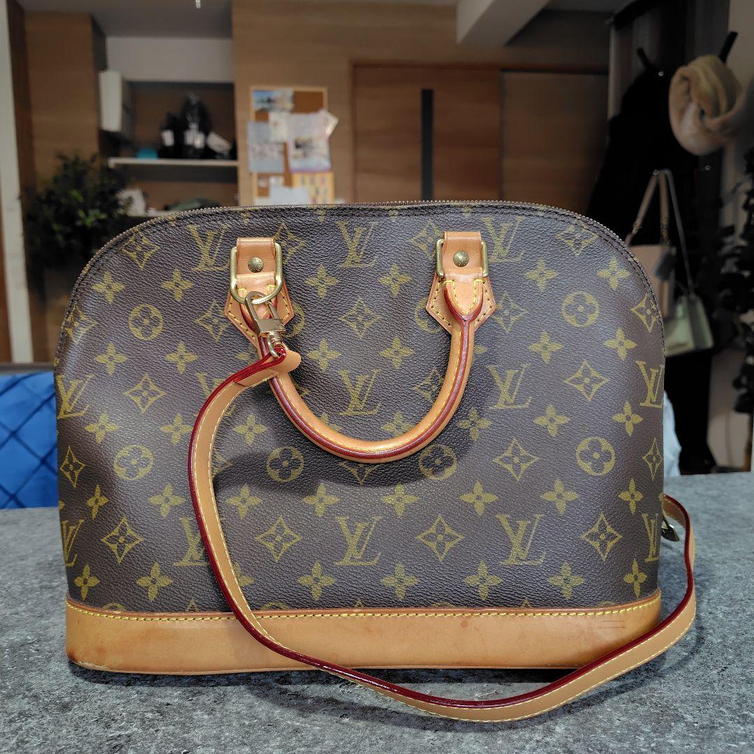 S*2様 【鑑定済・美品】ルイヴィトン モノグラム アルマ ストラップ付