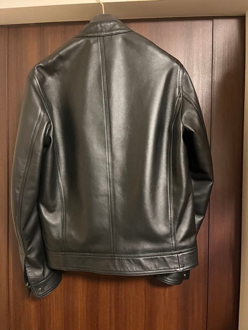 【BEAMS別注】EMMETI JURI シングルライダースジャケット