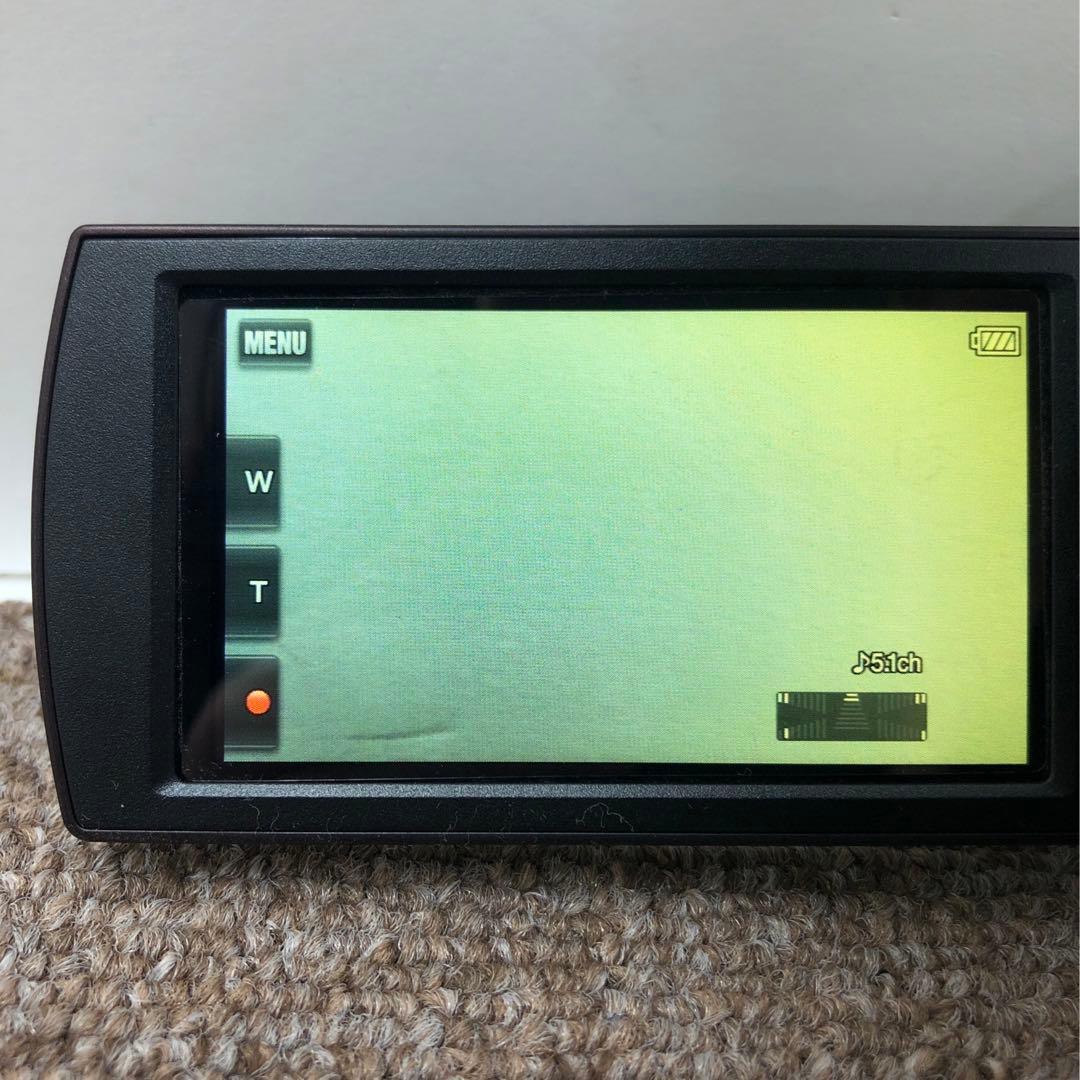 【ジャンク品】 ソニー ビデオカメラ HDR-CX480 液晶変色あり 動作OK