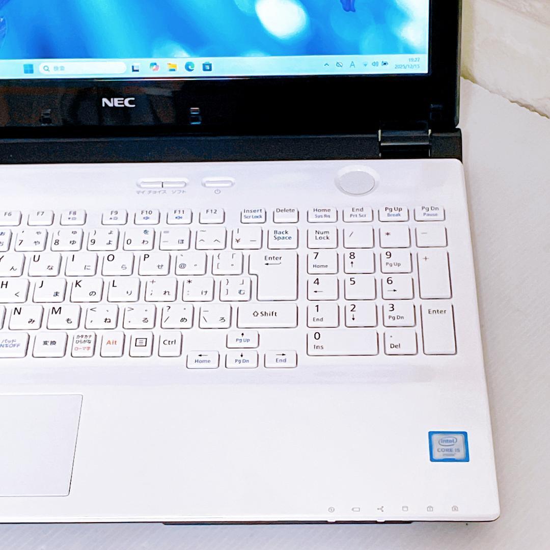 NEC【写真たっぷり保存】1TB ノートパソコン Windows11 ノートPC