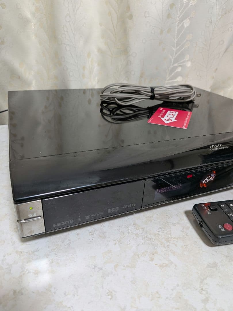 シャープAQUOS【DV-ACW82】◆W録2番組同時録画可◎動作確認済み◎