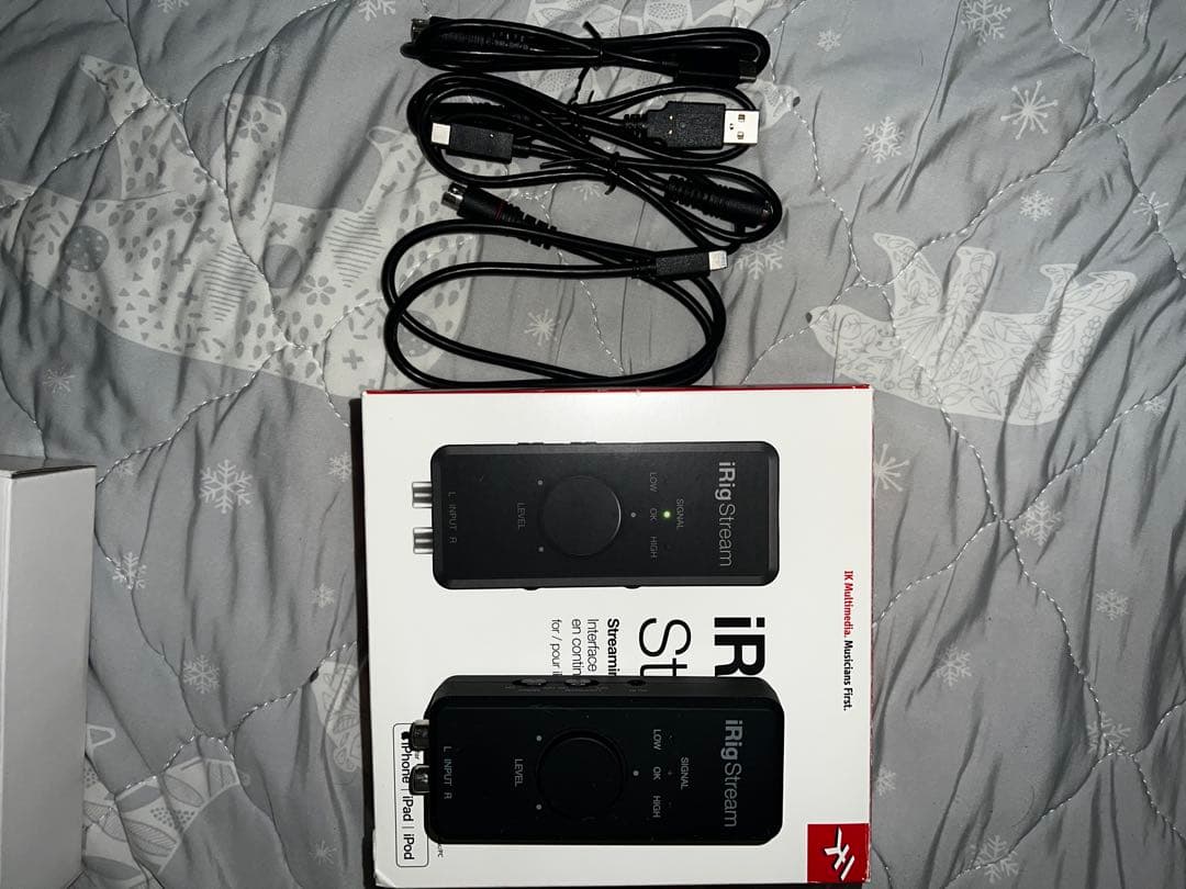 iRig Stream 音声インターフェース