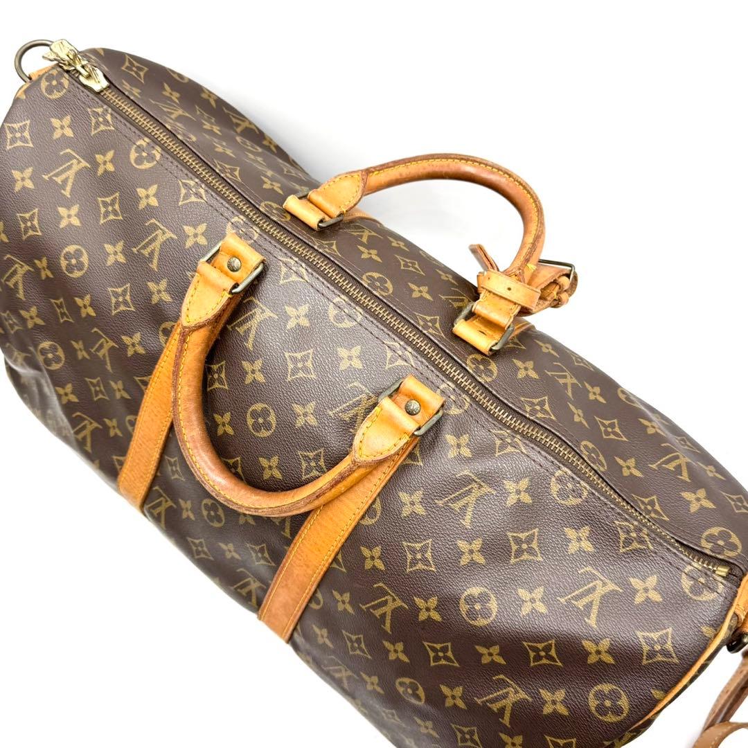 ルイヴィトン モノグラム キーポルバンドリエール 50 ボストンバッグ