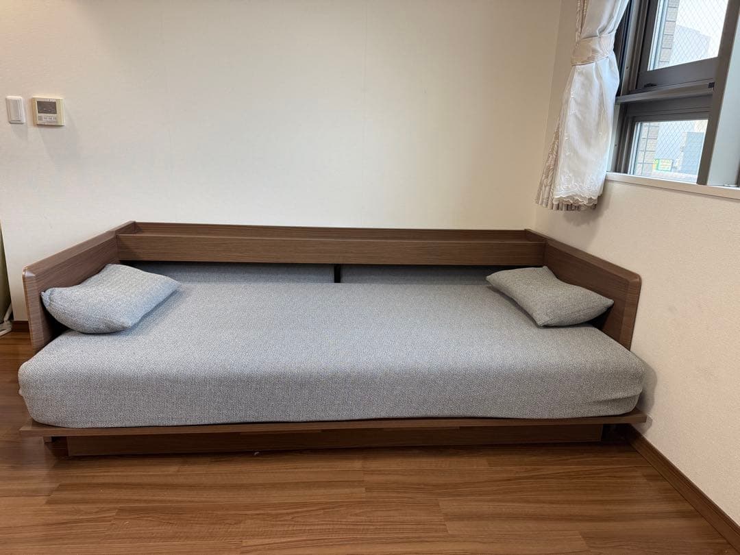 ベットソファ　ニトリ　B2 MGY/MBR