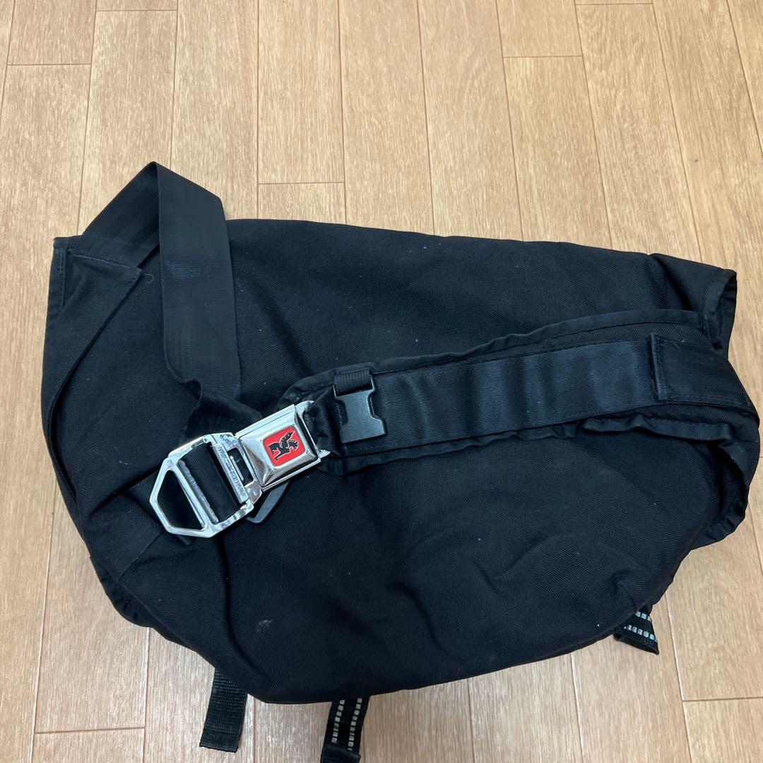 Chrome メッセンジャーバッグ 黒/赤