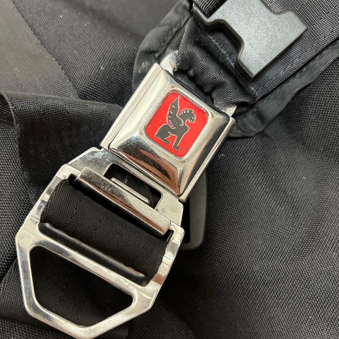 Chrome メッセンジャーバッグ 黒/赤