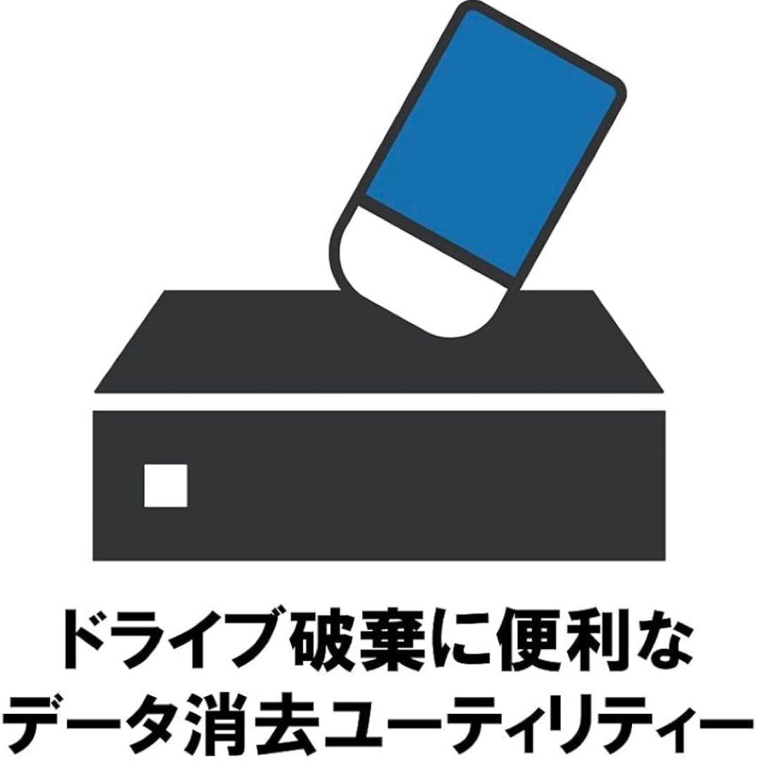 新品未開封 バッファロー 外付けHDD 2TB ブラック HD-LE2U3-BB