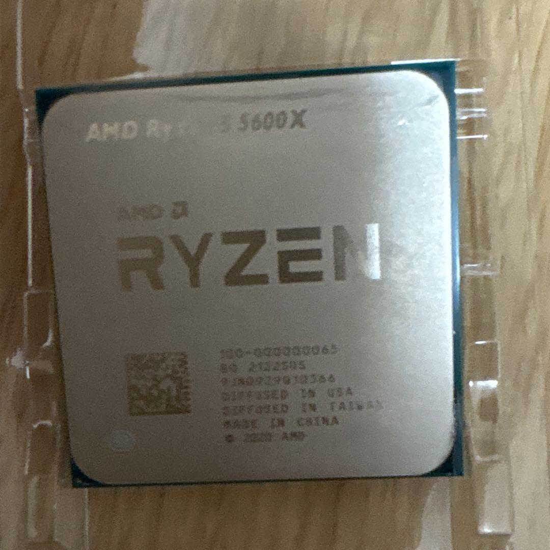 AMD Ryzen 5 5600X 動作確認済み 純正クーラー　箱あり
