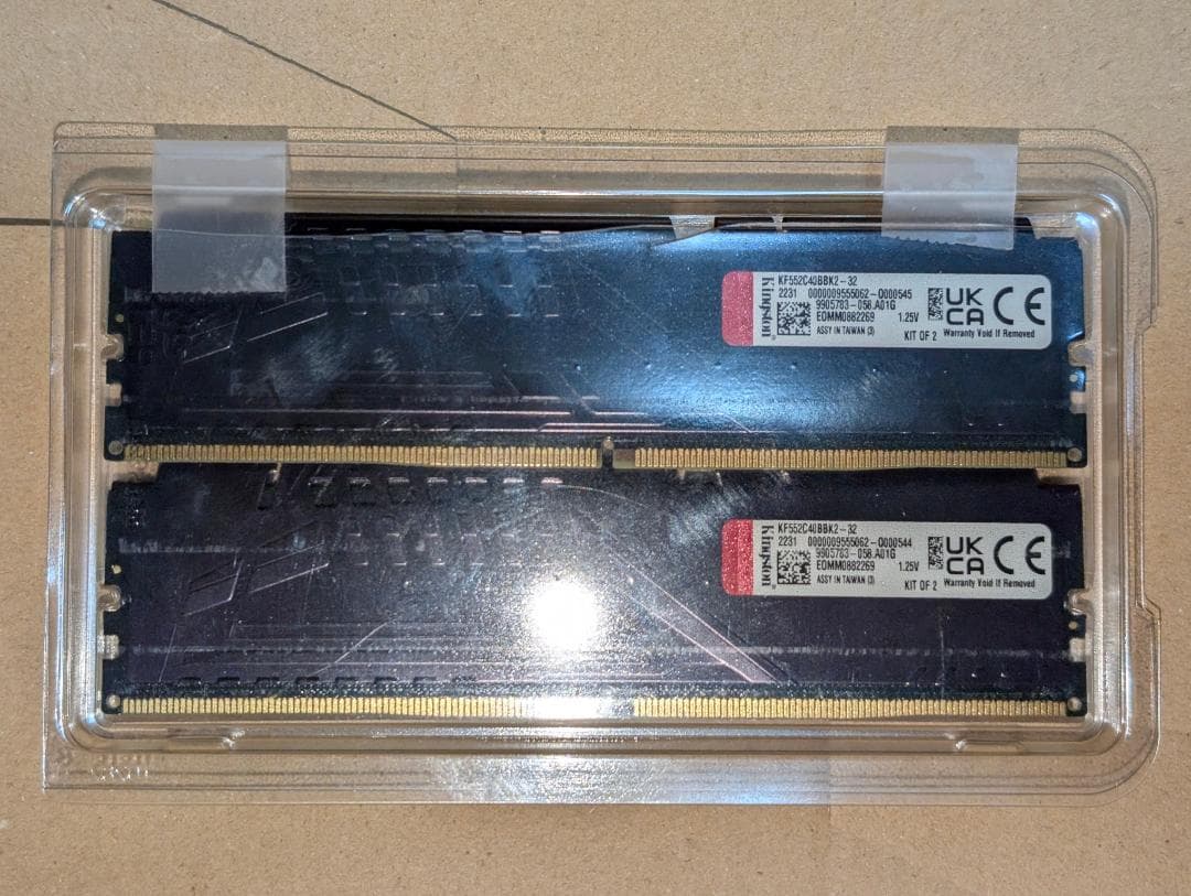 Kingston FURY DDR5-5200 16GB×2