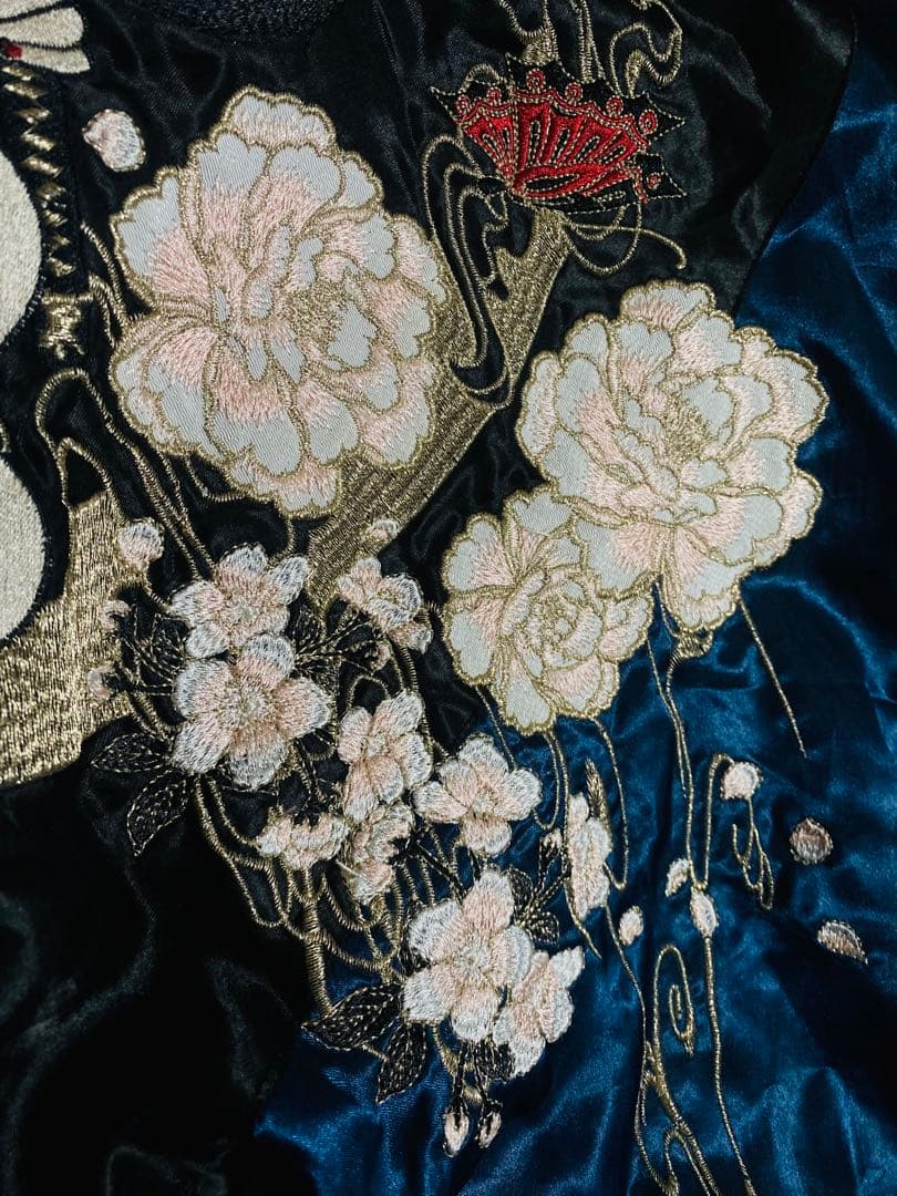 RETRIBUTION 日本芸者　スカジャン　限定版　サテン 2面使う