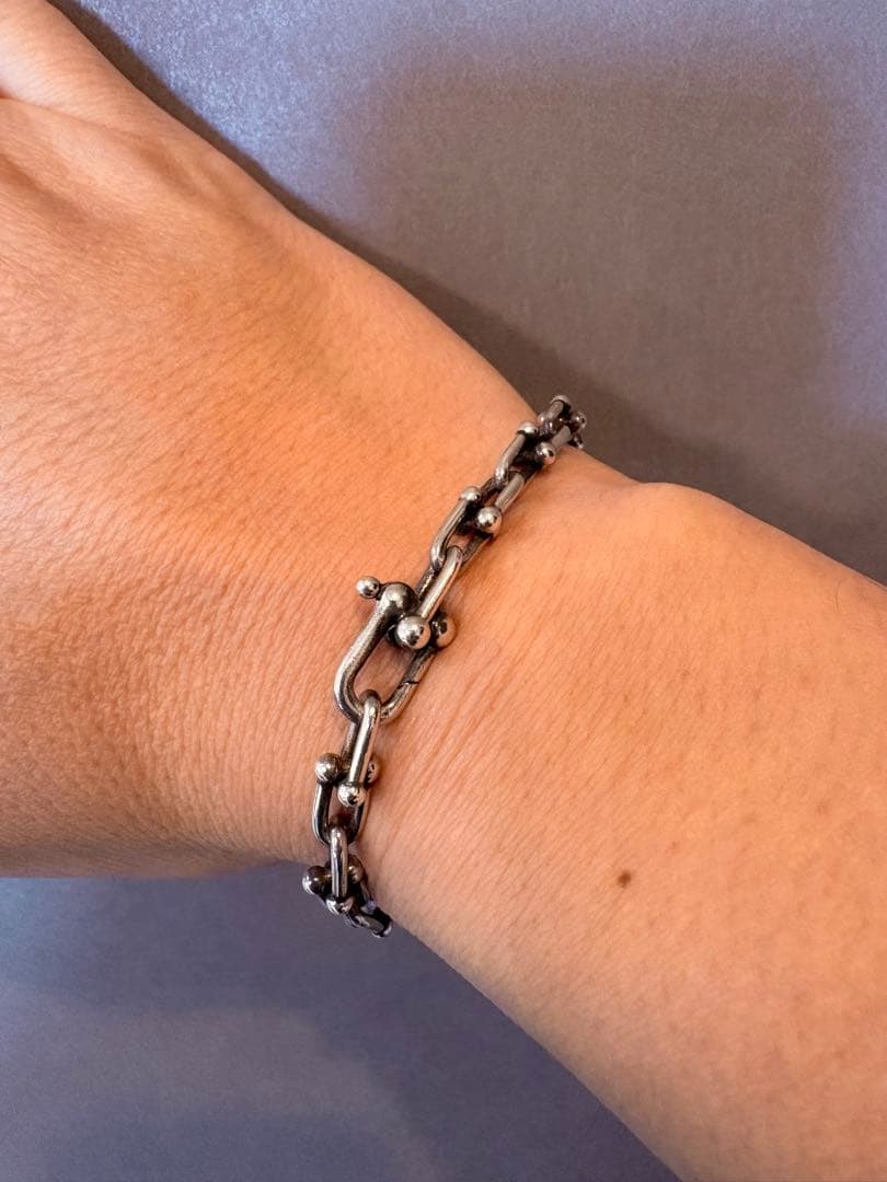 【限定価格】ティファニー TIFFANY ハードウェア ブレスレット スモール