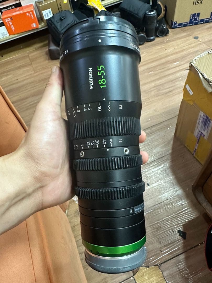 FUJINON MK18-55 T2.9 Sony E fx30 α6500