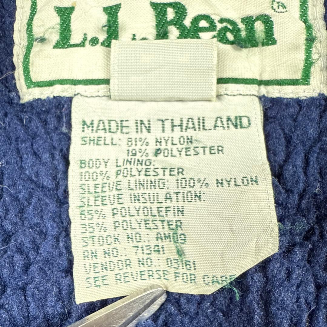 90s llbean シンサレート フィールドジャケット ナイロン デッキ M