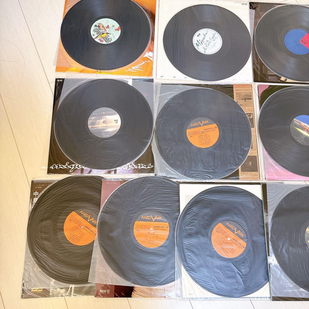 中島みゆき レコード まとめてセット 13枚