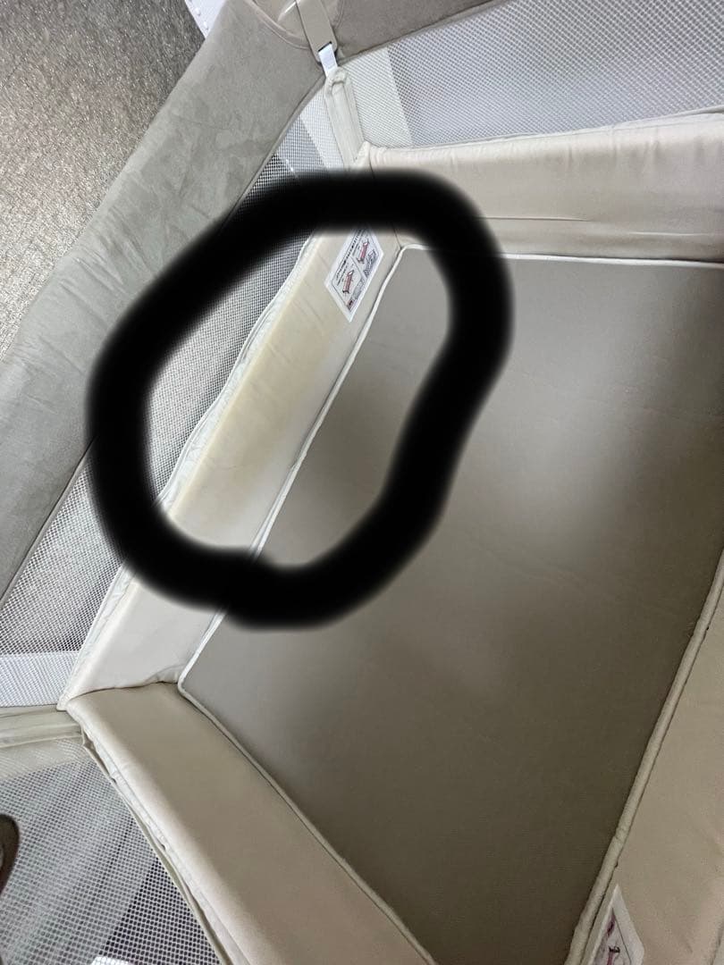 アップリカ　ココネルエアープラス　ベビーベッド　10mois ディモワ　マット