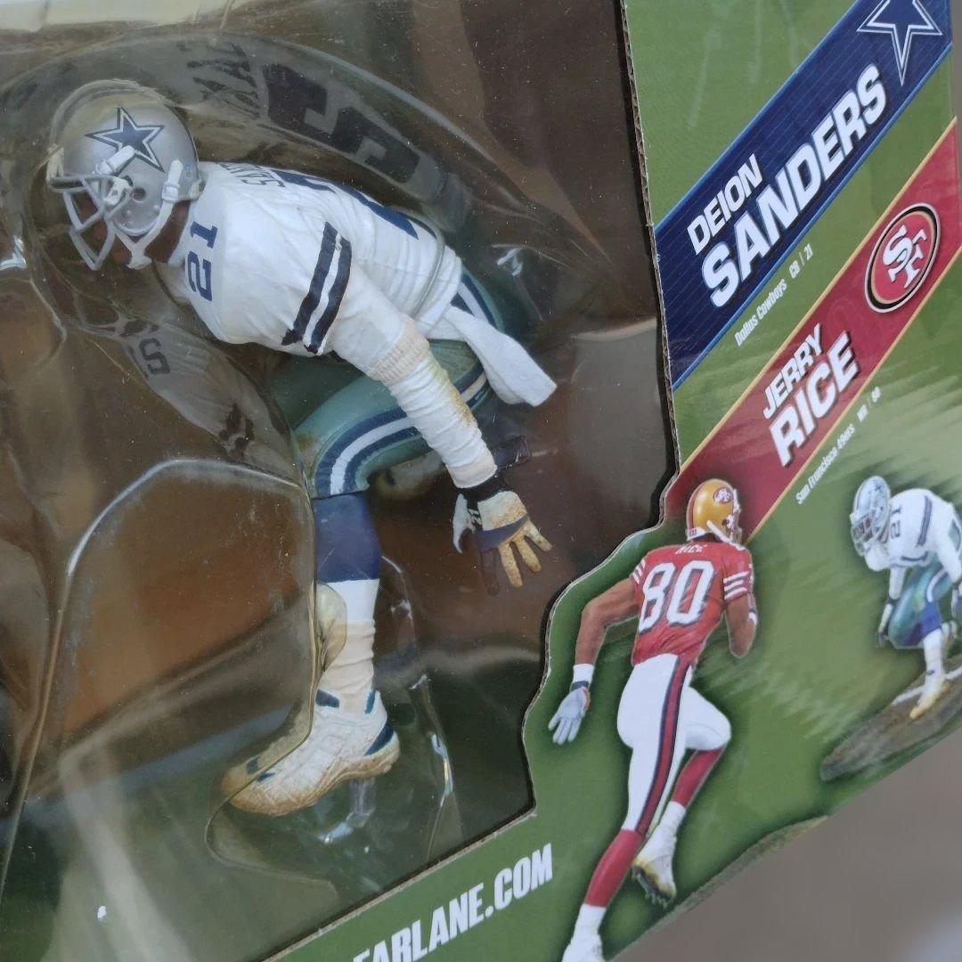 チ*マ様 マクファーレンNFL 2パック/Jライス&Dサンダース フィギュア