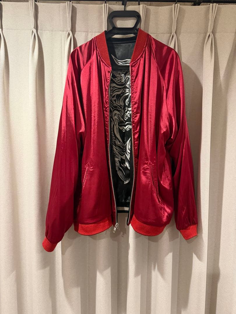 雨宮慶太shina 黒金 スカジャン