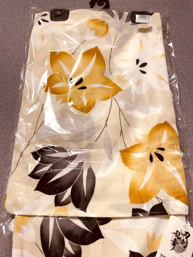 刀剣乱舞 京都丸紅 コラボ 浴衣 帯 髭切 2点セット